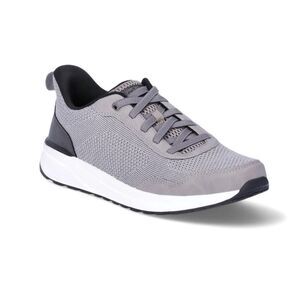 George Men's Grey Memory Foam Comfortable Knit Casual Sneakers Size 12